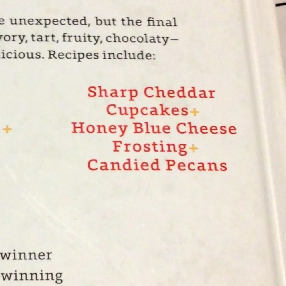 Dessert Recipes, Sweet Savory Cupcakes Cookbook